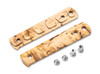 Boker BFF Packlite Handle Scale Set - Natural Curly Birch Wood - Stainless Steel Screws Included - 190674