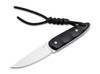 Boker Plus 02BP0005 Pollywog Fixed Blade - 2.6" Nitro-V Blade - Black G-10 Scales - Black Kydex Neck Sheath w/Ball Chain
