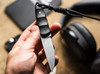 Boker Plus 02BP0005 Pollywog Fixed Blade - 2.6" Nitro-V Blade - Black G-10 Scales - Black Kydex Neck Sheath w/Ball Chain