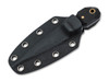 Boker Plus 02BP0002 Pocket Rocket - 2.76" Double Edge Black Stonewash Finish D2 Blade - Black G-10 Scales - Black Kydex Neck Sheath w/Ball Chain