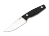 Boker Solingen Daily Knives AK4 Fixed Blade - 3.75" 14C28N Drop Point Blade - Black Richlite Handle - Black Kydex Sheath w/UltiClip - 121000