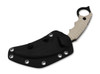 Boker Plus Spike Karambit - 4.02" 440A Black Finish Blade - Khaki G-10 Scales - Kydex Sheath w/Belt Clip - 02BP0010
