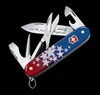 Victorinox Swiss Army 250th USA Anniversary Pioneer X 93mm (3.66") Stars & Stripes ALOX Handle - LIMITED EDITION 0.8231.26-X5