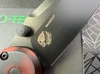 Pro-Tech AVALON Thumb Stud Manual Folder - 3.9" DLC Finish MagnaCut Blade - "Del Fuego" Custom Anodized Aluminum Handle - Peace Neighbor Designed - PN1101-B4-DF