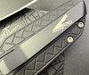 Pro-Tech Vero Synapse 2 AUTOMATIC - 3.5" Black DLC Finish MagnaMax Blade - Black Anodized Herringbone Textured Aluminum Handle - VERO2106-MM
