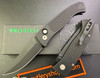Pro-Tech Brend Classic Automatic  - 3.125" Black DLC Finish MagnaCut Blade - Black Anodized Diamond Textured Aluminum Handle - WB1106