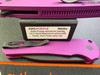 Pro-Tech Malibu Flipper - 3.25" Stonewash Wharncliffe MagnaCut Blade - Purple Anodized 7075 Aluminum Handle - 5303-PURPLE