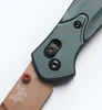 Benchmade Osborne AXIS - 3.4" PVD Battlewash Finish CPM-S90V Blade - Taiga Green Handle - LIMITED EDITION - 940FE-2601