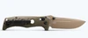 Benchmade Mini Adamas - 3.25" Plain Edge CPM-CruWear Drop Point Blade - Olive Drab G-10 Handle - 273FE-05