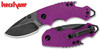 KERSHAW KNIVES SHUFFLE 8700PURBW. 2.4" BLACKWASH FINISH 8CR13MoV BLADE. PURPLE GFN HANDLE. CUTLERY SHOPPE
