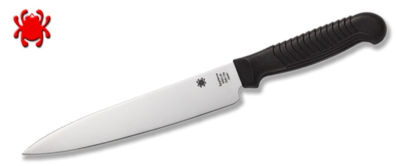 Spyderco - Kitchen Utility Knife Black Plain