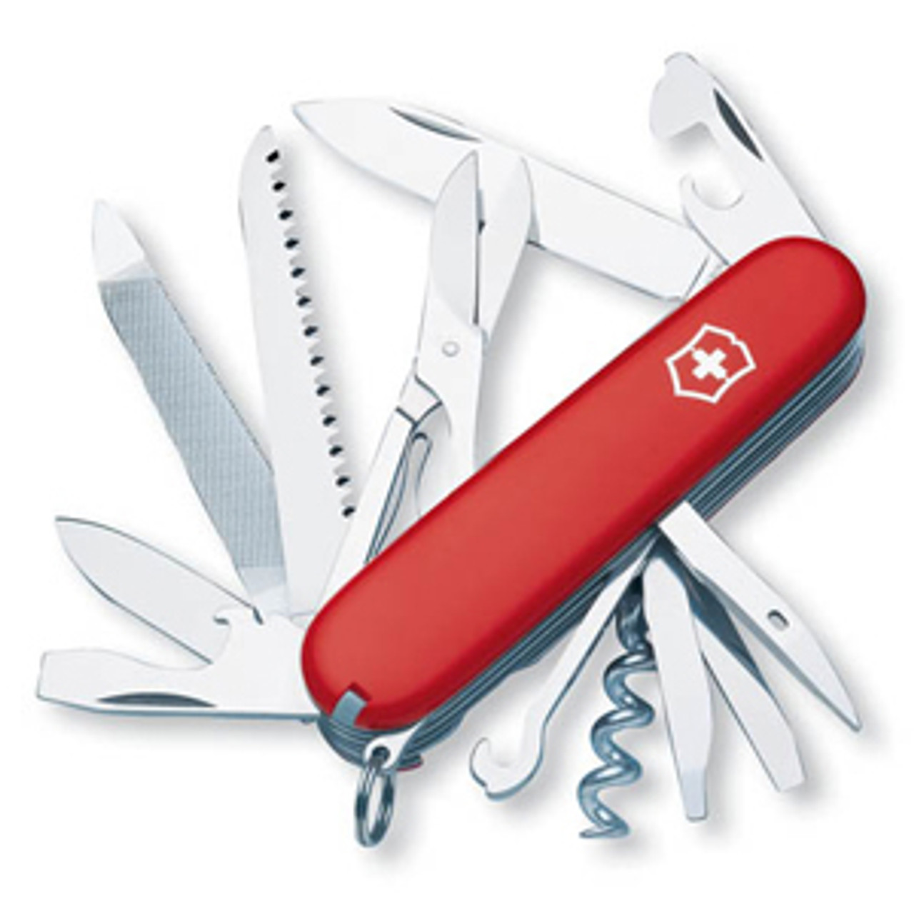  Victorinox Swiss Army Ranger Pocket Knife,Red , 91mm : Folding  Camping Knives : Sports & Outdoors