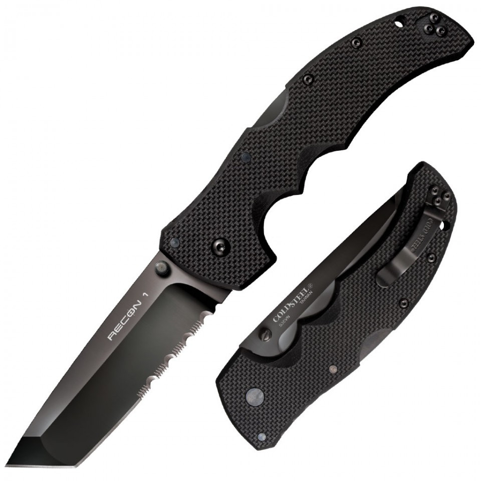 CRKT KISS Tanto Messer – Edelstahl, Combo-Klinge & Praktische Cliphülle