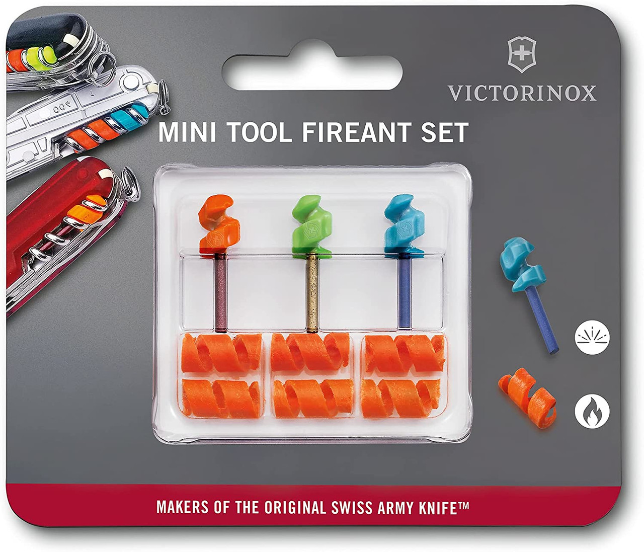 Victorinox Mini Tool FireAnt Set - 3 Glow in the Dark Colors w/6