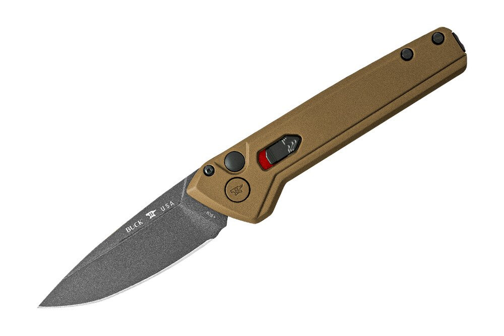 Buck Knives 0838BRS1 Deploy AUTOMATIC - 3.25
