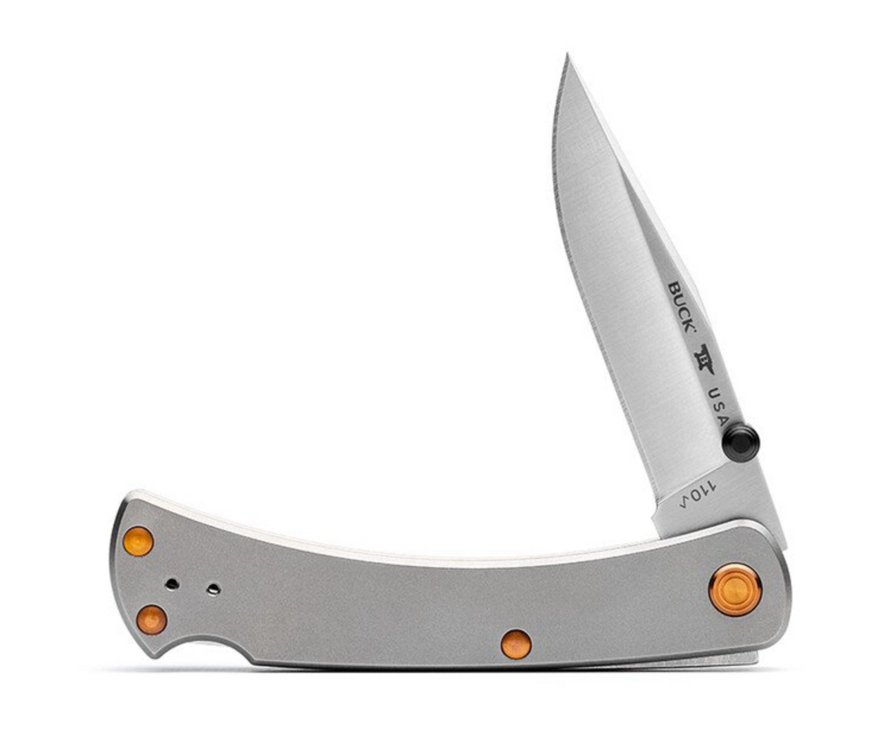 Buck 110 Slim Pro TRX Folding Hunter 3.75 S30V Plain Blade, OD