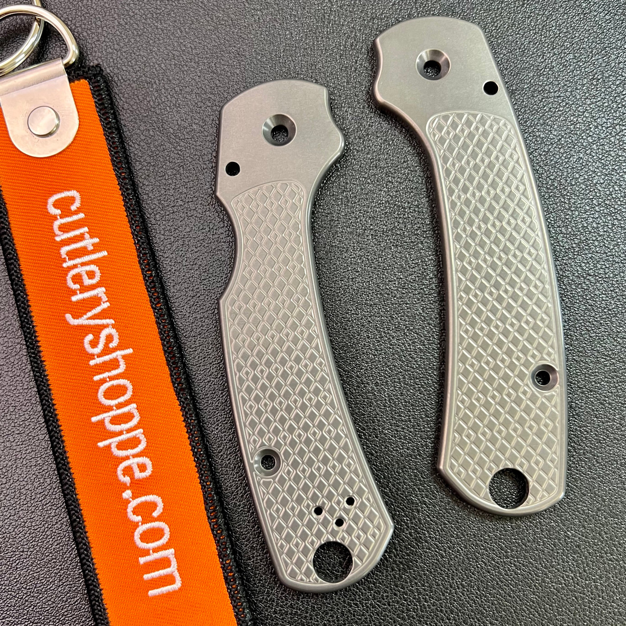 OMMO IRREGULAR PATTERN SK 36 グレー Barclay CNC - RecMan - Titanium Para 3 Skinny - Diamond Pattern