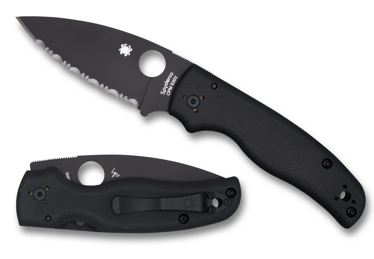 Spyderco C263GSBK Bodacious Compression Lock Folder - 3.66