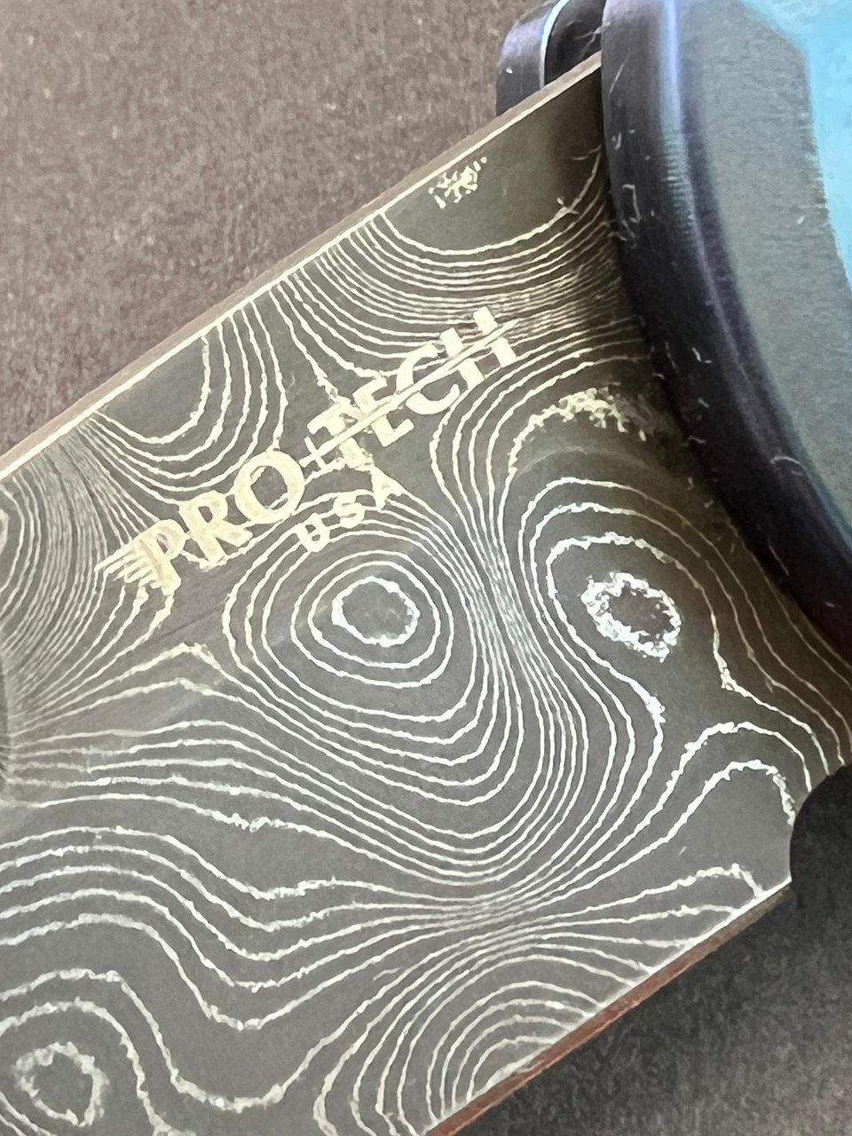 ProTech 2024 GODSON CUSTOM.001 AUTOMATIC 3.15" Chad Nichols Damascus