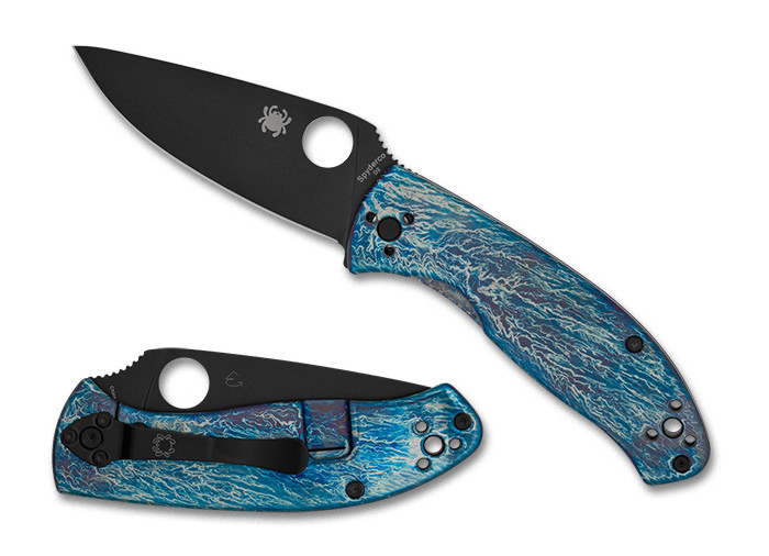 Spyderco C122TIBLBKD2P Tenacious - 3.35