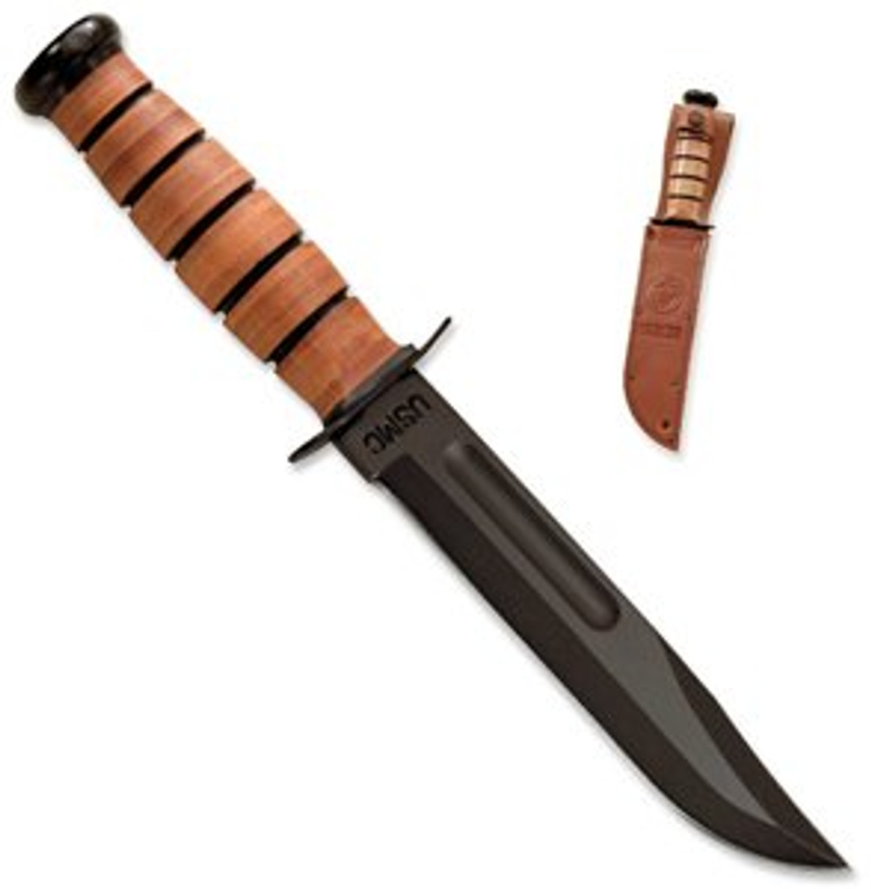 KA-BAR Knives #1217 USMC Fighting/Utility Knife - 7.0