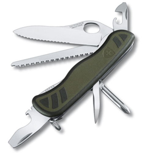 Victorinox Swiss Army German Army One Hand Trekker Lockblade 111mm 