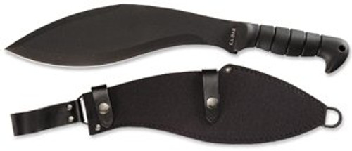 KaBar 1249 Kukri Machete w/Leather/Cordura Sheath  - CUTLERY SHOPPE
