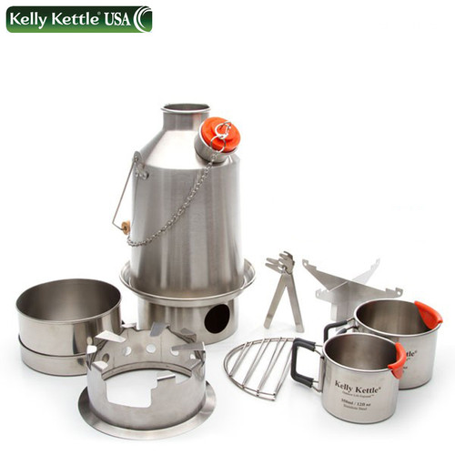 Kelly Kettle Scout Basic Kit (Medium) - Stainless Steel