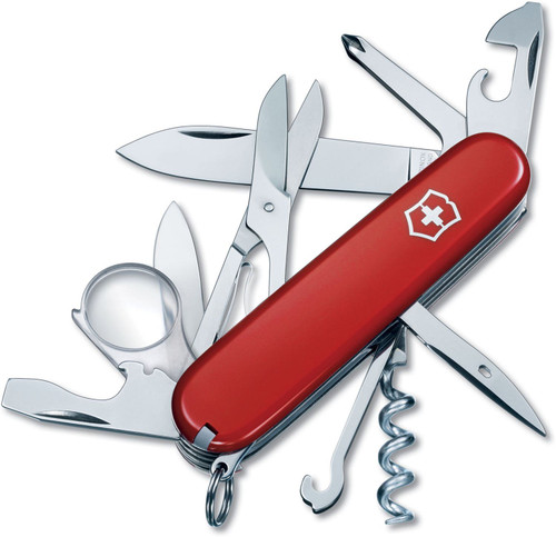 VICTORINOX SWISS ARMY EXPLORER. 1.6703 53791. CUTLERY SHOPPE
