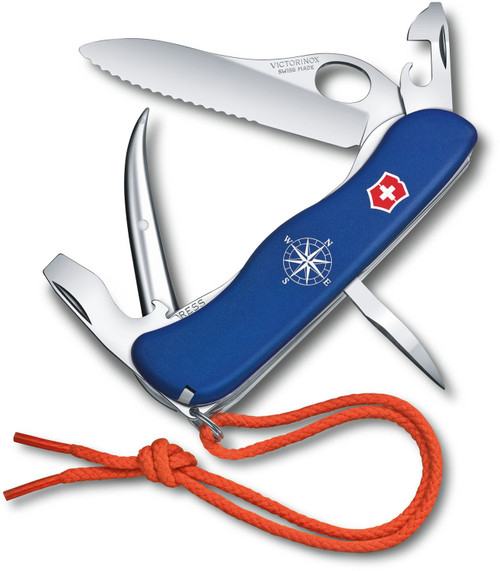 Victorinox Swiss Army 0.9415.M26 Silver ALOX Hunter Pro M Lockblade 130mm  (5.1) w/Pocket Clip & Lanyard