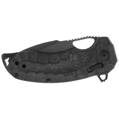 SOG Knives 12-27-04-57 Kiku XR LTE Blackout Folder - 3.0