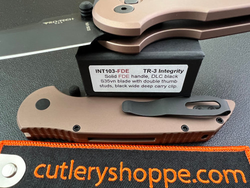 Pro-Tech INTEGRITY Thumb Stud Manual Folder - 3.5