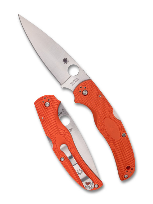 Spyderco C244ORP Native Chief - 4.02" CTS-XHP Blade - Orange Lightweight Handle - CUTLERY SHOPPE EXCLUSIVE