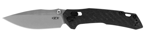 Zero Tolerance 0203CF DuraLock Folder - 4.0" CPM-M390 Working Finish Blade - Carbon Fiber Scales w/Double Steel Liners