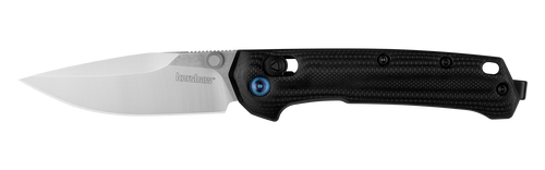Kershaw 2057 Celestion DuraLock Folder - 2.7" Satin/Stonewash Finish D2 Blade - Contoured Black G-10 Handle