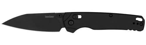 Kershaw 6110BLK Bel Air XL Black DuraLock Folder - 3.4" Black PVD Finish CPM-MagnaCut Reverse Tanto Blade - Black Anodized Aluminum Handle
