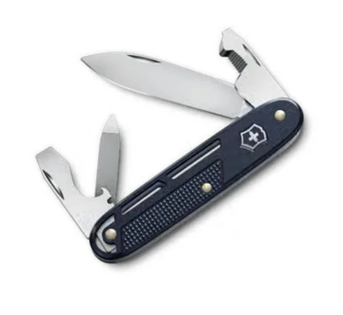 Victorinox Swiss Army Synergy Alox 93mm (3.7") Dark Blue ALOX Handle - 0.8216.22