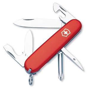 VICTORINOX SWISS ARMY TINKER RED. 91MM (3.58") CLOSED. 1.4603 CUTLERY SHOPPE