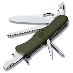 Victorinox Swiss Army German Army One Hand Trekker Lockblade