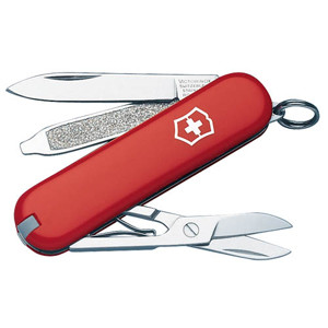 Victorinox Classic SD Printed in red - 0.6223