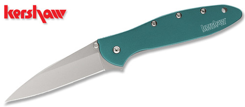 Kershaw 1660TEAL Ken Onion Design Leek SpeedSafe® Assisted Flipper
