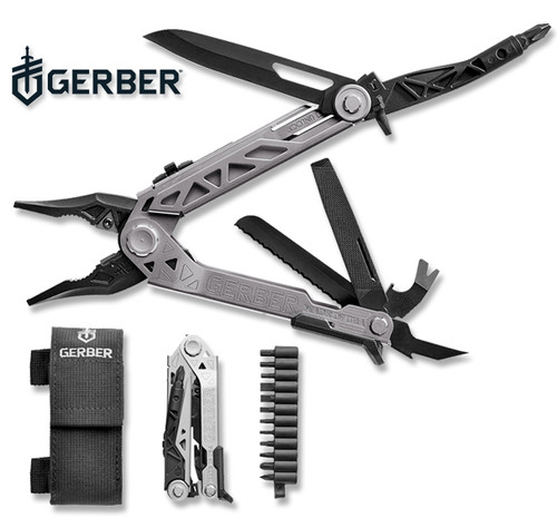 Gerber Center-Drive 14-Tool Multi-Tool Pliers with Sheath