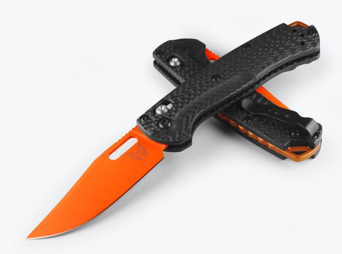 Benchmade 15533OR-01 Mini Taggedout AXIS Folder - 3.04