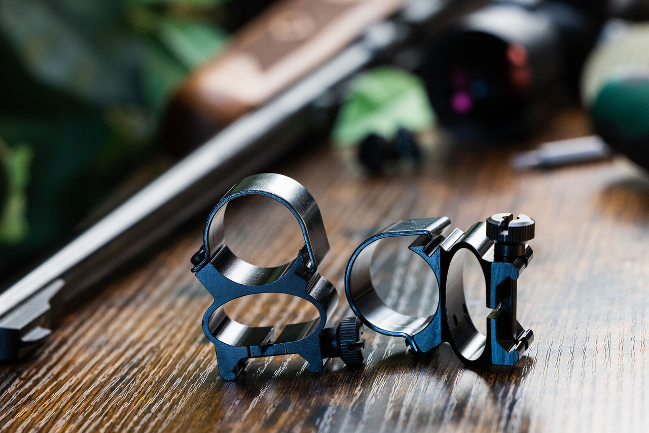 Weaver See-Thru Detachable Rings for Switching between Iron Sights