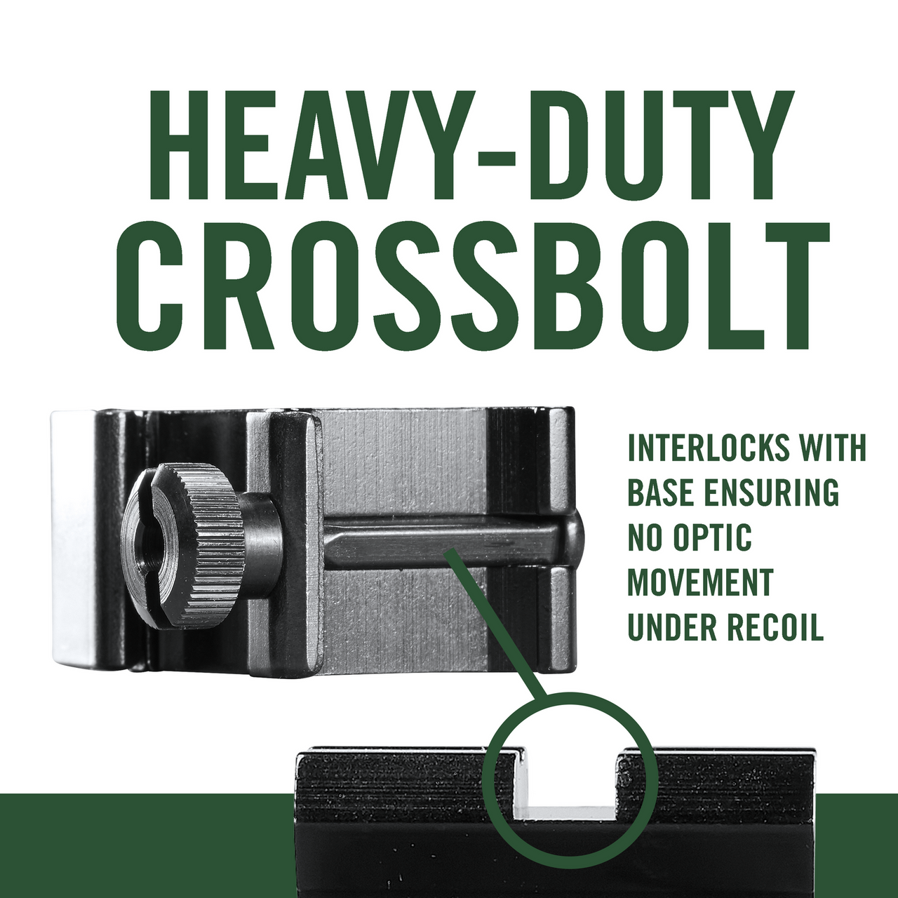 Quick Detachable 1-inch Top Mount Rings with Steel Strap | Weaver