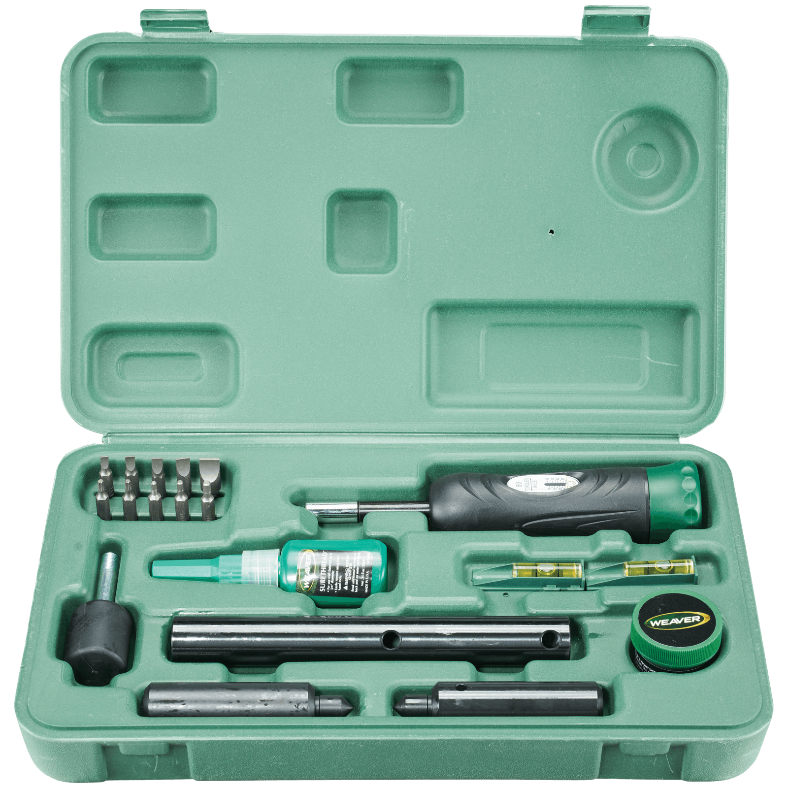 Scope Mounting Lapping Kit for Gunsmithing and Alignment| Weaver