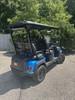 2026 Caribbean Blue ICON i40FX Four Seater Lithium LSV Golf Cart