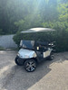 Factory Refurbished 2021 RXV Elite Silver 4 Passenger Golf Cart Lithium Electric