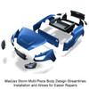 MadJax Storm Body Kit – Gunmetal Metallic for EZGO TXT Golf Cart