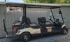 2024 Icon EV i60 LSV Champagne Alt Seats 48 Volt AGM Batteries 6 Passenger Golf Cart